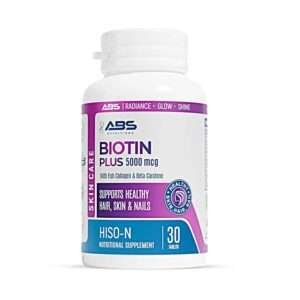 abs hiso n (biotin plus) 5000mcg tab 30s 1s