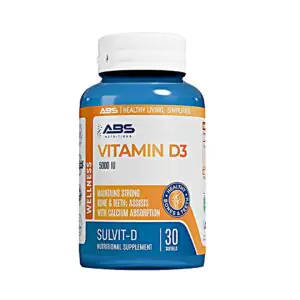 abs sulvit d (vit d3) 5000iu cap 30s 1s