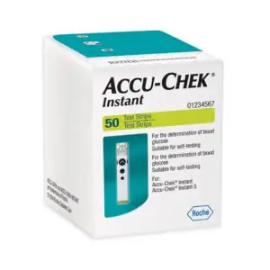 accu chek instant (strips) 10s
