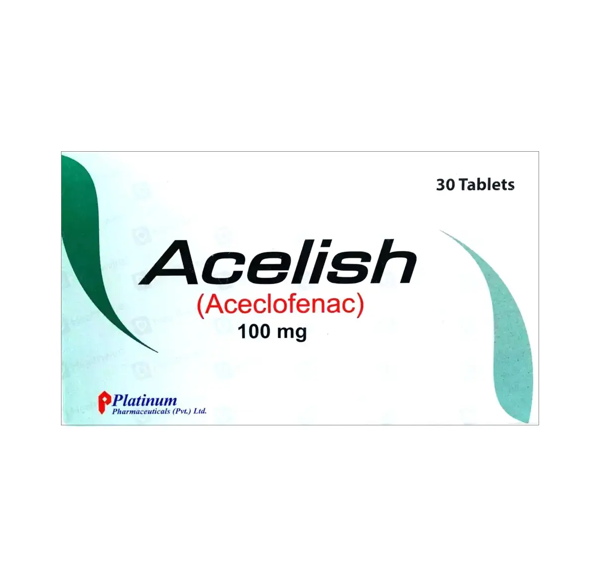 acelish 100mg tab 30s