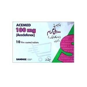 acemed 100mg tab 20s (new packing)