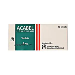 acabel tab 8mg 10 s
