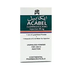 acabel 8mg inj 1 s