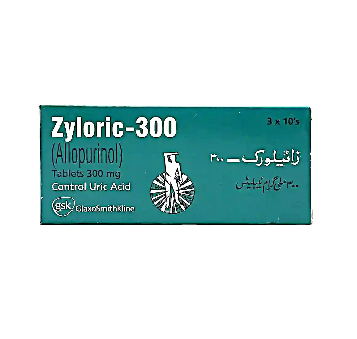 zyloric 300mg tab 30 s