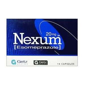 nexum 20 mg capsule 14s