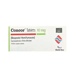 concor 10mg tab 14 s