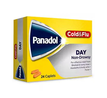 panadol cf day caplet tab 100s